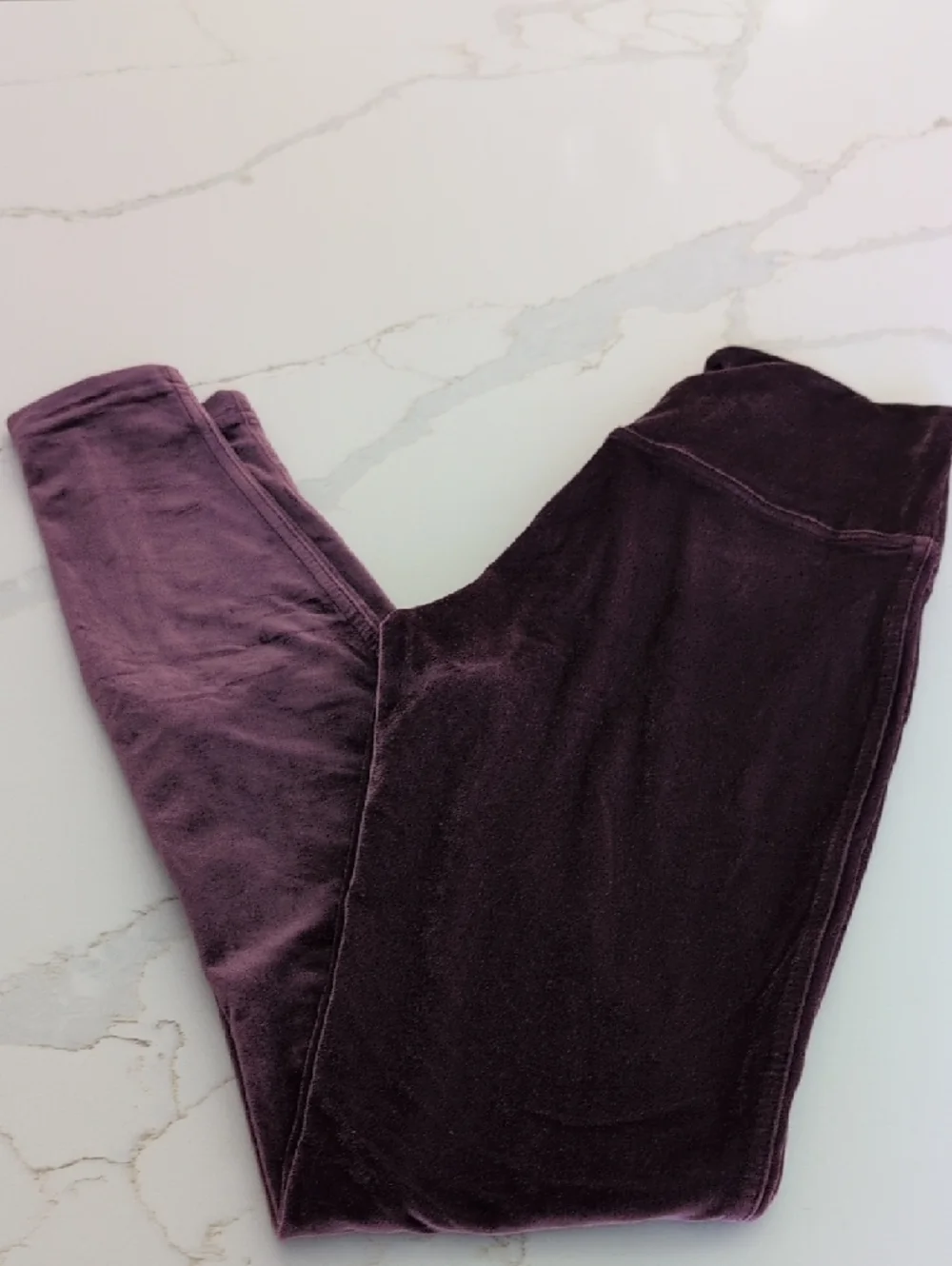 lululemon athletica Plum Velvet High-Rise Leggings